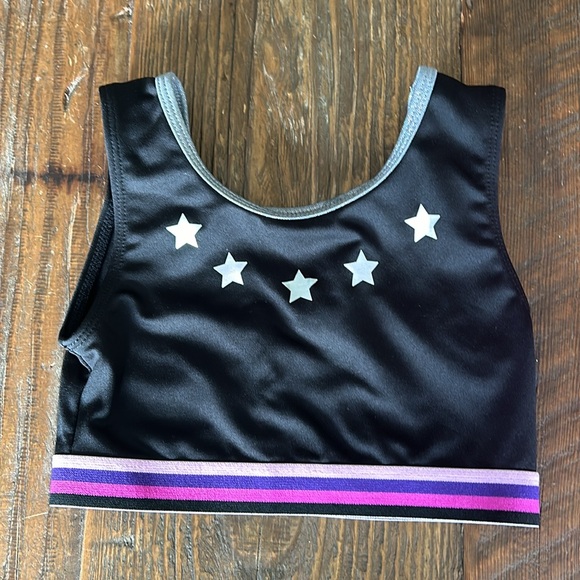 Lot of 2 Girls Sports Bras / Dance/ Gymnastics 6x - Picture 3 of 8